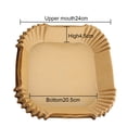 thumbnail image 2 of Air Fryer Square Parchment Disposable Paper Liners 100 PCS, 2 of 6