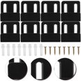thumbnail image 2 of SHISUYAN 8 Sets U Bracket Headboard Wall Mounting Bracket Wall Display Wall Hook, 2 of 9
