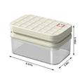 thumbnail image 3 of Ice Ball Mold,Ice Block Mold Ice Block Tray, 28 Press-Type Ice Trays, Homemade Ice Ball Chilly Ice Block Molds, Easy Press Out Pattern Flexible Ice Block Molds, Suitable for Freezers, Easy, 3 of 9