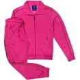 thumbnail image 1 of Women's Classic Jogger Tracksuit Track Jacket & Trackpants Oufit, 1 of 2