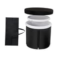 thumbnail image 2 of Foldable Bathtub, Ice Bath Tub for Shower, Bathing Hot Bath with Cover, Portable, 2 of 9