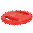 thumbnail image 4 of Dog Training Flying Disc, Soft Squeaky Natural Rubber 2 Sides Hollow Design Dog Flying Disc Toy  For Park For Large Dogs Sky Blue,Red, 4 of 8