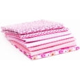 thumbnail image 4 of 7Pcs Assorted Fat Quarter Bundle Quilt Quilting Cotton Fabric Sewing DIY Set, 4 of 6