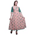 thumbnail image 1 of Bimba Robe Anarkali Longue Tenue Ethnique Indienne pour Femmes Maxi Kurta EthnicKurti, 1 of 6
