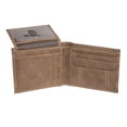 thumbnail image 2 of Genuine Dickies Men's Passcase Tan Leather Wallet, 2 of 3
