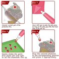 thumbnail image 2 of 24 Days Countdown to Christmas Advent Calendar DIY Diamond Painting Kit Craft Keychain Blind Box Chi, 2 of 3