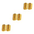 thumbnail image 4 of Thinsony Golf Head Covers PU Portable Protector Travel Athlete Golf for Training Yellow Large 10 Pcs 3Set, 4 of 6