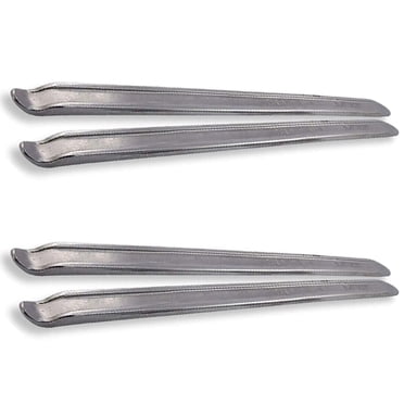 Ensemble de 4 Cuillères pour Pneus, Barre de Levier de Changement de Pneu, Trousse d'Outils de Réparation de Pneu, Lève-Jante, Changeur de Pneu pour Moto, Vélo, Trottinette