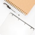 thumbnail image 4 of KAKOWELY binder Binder Notebook Shell Plastic A4 Scrapbook Shell Plastic Binder Folder Loose-leaf Notebook Shell12.4"X10.04"X0.98", 4 of 4