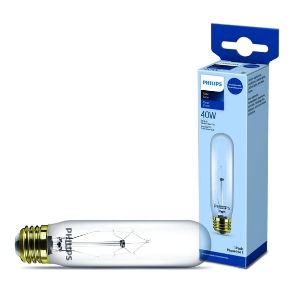 PHILIPS 40W T10 Medium Base Appliance Light Bulb