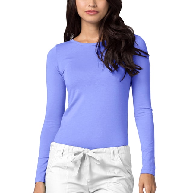 Adar sous-Couches pour Femmes - T-Shirt de sous-Couche à Manches Longues Confortable