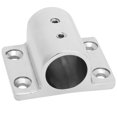 thumbnail image 4 of Boat Square Tube Pipe Base, Marine Boat Hand Rail Stainless Steel Boat Tube Base Boat Hand Rail Fitting Mount Hand Rail Rectangle Base  For Marine Boat 20MM,22MM,25MM, 4 of 8