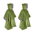 thumbnail image 2 of Lefu 2Pack Outdoor Thermal Rain Coat Poncho Outdoor Extreme Cold Survival Blanket, 2 of 6