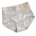 thumbnail image 1 of Timegard Cotton Panties for Women High Waist Seamless Full Coverage Ladies Briefs Comfort Underwear, 1 of 5
