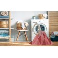 thumbnail image 2 of Ahgly Tapis d'Intérieur Lavable en Machine Carré Transitionnel Rose Pastel, 7 Pieds Carré, 2 of 7
