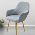 thumbnail image 2 of Baohd These Chair Covers Will Add A Touch Of Elegance To Your Dining Room Dining Chair Slipcovers Washable Home Bar silver gray 1, 2 of 6