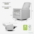 thumbnail image 2 of Evolur Harlow Deluxe Glider, Power Recliner, and Rocker With USB Charging Port, 2 of 6