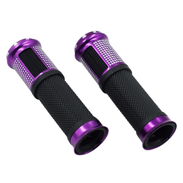 BTOER Poignées de Guidon de Moto Premium Construction en Aluminium Design Antidérapant