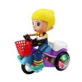 thumbnail image 2 of B Girls Stunt Tricycle Toy Electric Rotation Feature Music And Led Effects Size 7.9X6.7X4.5 Inches Battery Operated Play Vehicle For Kids Entertainment, 2 of 6