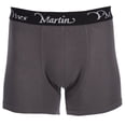thumbnail image 2 of Yves Martin Men's Solid Rayon Trunks, 2 of 4
