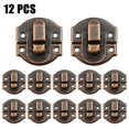 thumbnail image 1 of Luckyn 5/12set Jewelry Box Hasp Clasp Suitcase Wood Chest Cabinet Decorative Lock Latch, 1 of 4