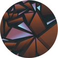thumbnail image 1 of Ahgly Company Machine Washable Indoor Round Transitional Carbon Gray Area Rugs, 6' Round, 1 of 7