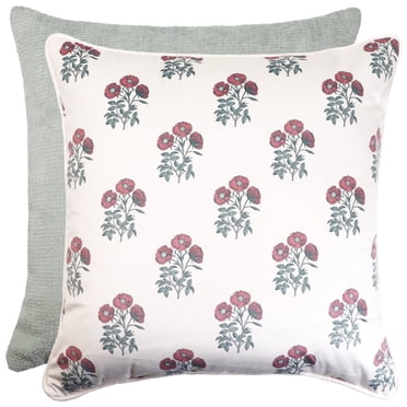 Hometrends Paquet de 2 Coussins Décoratifs Brodés