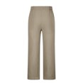 thumbnail image 5 of cllios Cotton Linen Pants for Men Palm Tree Tropical Print Beach Pants Regular Fit Elastic Waisted Drawstring Lounge Trousers with Pockets Lightweight Breathble Beachwear, 5 of 5