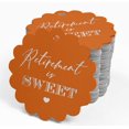 thumbnail image 4 of Inkdotpot Real Silver Foil Retirement Is Sweet Text Tags Favor Hang Paper Tags 50 Pieces, 4 of 6