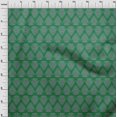 thumbnail image 4 of oneOone Rayon Green Fabric Block Sewing Material Print Fabric By The Yard 56 Inch Wide-P2, 4 of 5