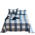 thumbnail image 1 of Full Size Sheet Set,Bedding Sets Full Bedding Set Bedding Sheet and Pillowcase 3 Piece Set with 2 Pillowcases 1 Flat Sheet Sheet Set Shrink Counterac Fade Counteractive Easy Care, 1 of 7
