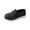Black, variant on Slip on Loafers for Women, Wide Width Casual Shoes with Platform Sole, Comfortable Laceless Design for Home Leisure & Outdoor Activities