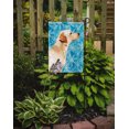 thumbnail image 2 of Carolines Treasures BB9458GF Yellow Labrador No.2 Winter Flag Garden Size, 2 of 3