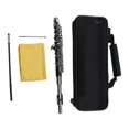 thumbnail image 3 of Piccolo Ottavino Half-size Flute Cupronickel Silver Plated C Key Tone with Polish Cloth Cleaning Stick Padded Box Case Screwdriver, 3 of 7