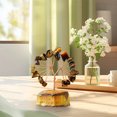 thumbnail image 3 of EGNMCR Room Decor, Home Decor Natural Colorful Crystal Stone Crushed Stone Wealth Tree Handwoven Amethyst Base Money Tree Home Decoration Crystal Money Treese, 3 of 6