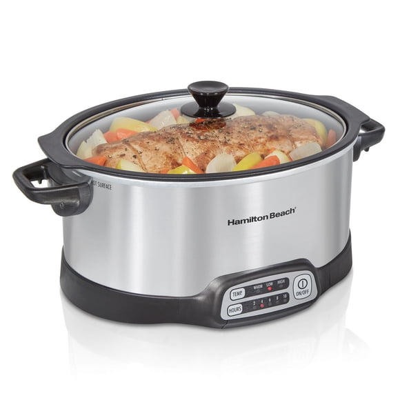 Hamilton Beach Stovetop Sear & Cook Slow Cooker 33662