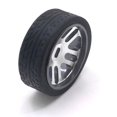 thumbnail image 3 of 1:28 Tires Wheel Rims Replacement Rubber Tires Accessory for Spielzeug 284131 Titaum, 3 of 7