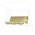 thumbnail image 4 of LCXmlly Swing Canopy Rain Cover Waterproof Ruffle Design UV Resistant Simple Installation Universal Protective Oxford Thickened Swing Canopy, 4 of 7