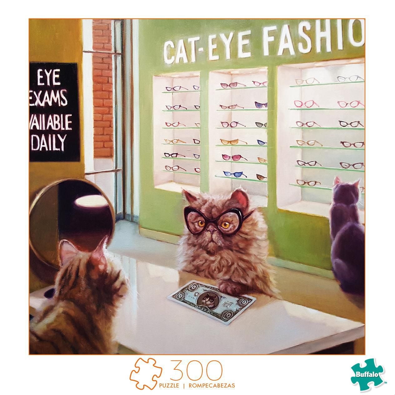 Buffalo Games Le puzzle Art of Play Eye Exam en 300 pièces