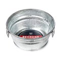 thumbnail image 2 of Behrens Manufacturing 7209703 1 qt Bac Plat Rond en Acier Trempé à Chaud, 2 of 5