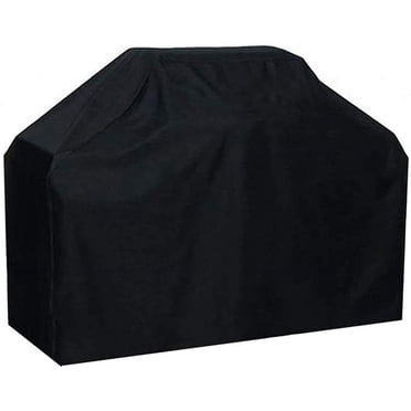 Grill Cover - Oxford Weatherproof Waterproof BBQ Cover for Ultimate Protection - Black, 145x61x117cm
