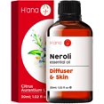 thumbnail image 1 of Hana Neroli Essential Oil for Diffuser - 100% Natural Fragrance Neroli Oil for Skin - Neroli Essential Oil for Aromatherapy Soap & Candle Making (1 Fl Oz), 1 of 5