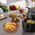 thumbnail image 4 of Xihbxyly Air Fryer Liners 8.5 Inch Food Grade Silicone Air Fryer Liners High Temperature Resistant and Easy to Clean Air Fryer Liners Reusable Suitable for Air Fryer Ovens, 4 of 4