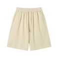 thumbnail image 1 of Diufon Men's Athletic Shorts Drawstring Waisted Outdoor Sport Shorts Spring Summer Hiking Shorts with Pockets, 1 of 6