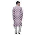 thumbnail image 3 of Atasi Designer Kurta Pajama For Men Printed Straight Kurta Set Summer Clothing, 3 of 5