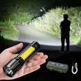 thumbnail image 1 of Dvkptbk Flashlight Led Flashlight 1000 Lumens Super Bright Flashlight Zoomable Rechargeable Flashlight with 3 Modes Powerful Handheld Flashlight Camping Essentials, 1 of 8
