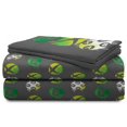 thumbnail image 5 of Xbox Ensemble de Draps 4-Pièces pour Lit 2 Places, 100 % Polyester, 5 of 5