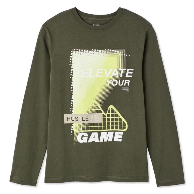 George Boys' Graphic Long Sleeve Tee