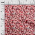 thumbnail image 2 of oneOone Cotton Cambric Pink Fabric Abstract Craft Projects Decor Fabric Printed By The Yard 42 Inch Wide, 2 of 4