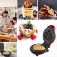 thumbnail image 4 of Mini Waffle Maker, Round Waffle Maker, Waffle Machine, Mini Individual Waffle Maker Small Waffle Maker Waffle Maker With Non-stick Coating For Childre, 4 of 4